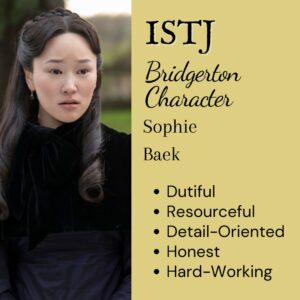 ISTJ Sophie Baek