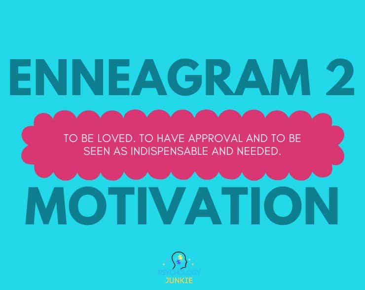 Enneagram 2 core desire is to be loved