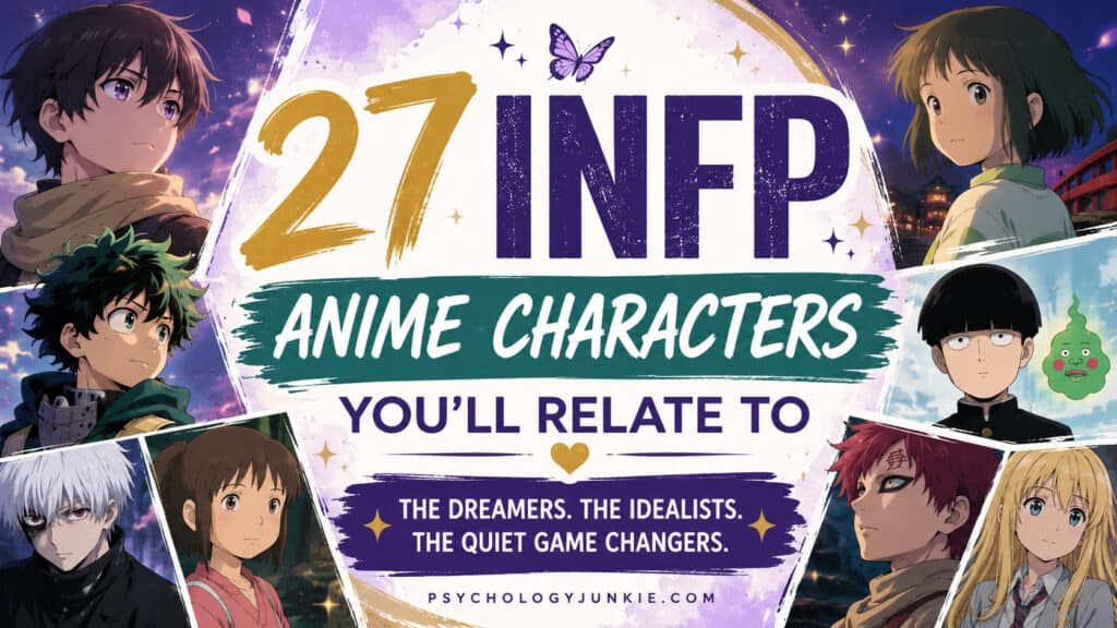 INFP anime characters that stand out. #INFP #MBTI #Personality