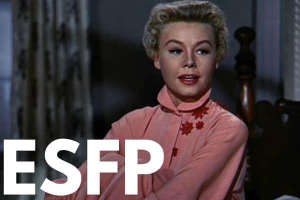 Judy Haynes (White Christmas) is an ESFP