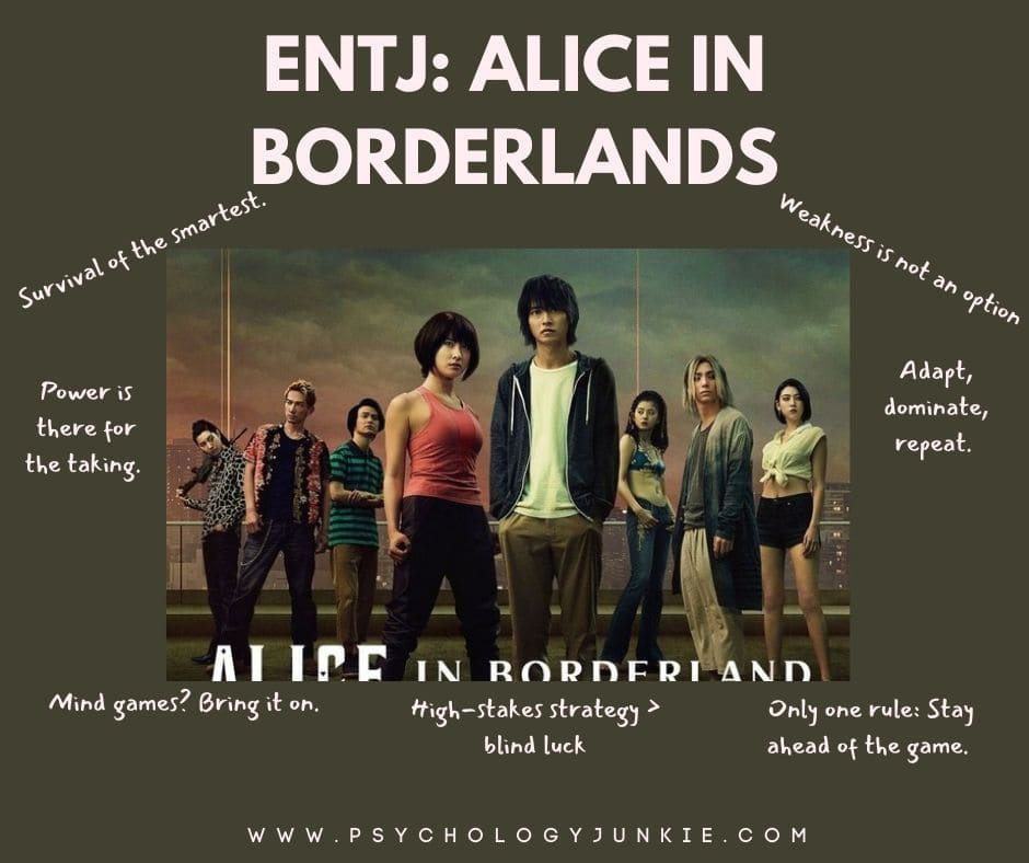 Alice in Borderland is the ideal post-apocalyptic show for ENTJs