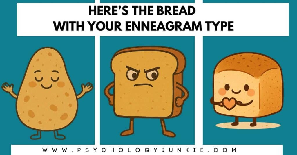 Discover the nine Enneagram types as different types of breads