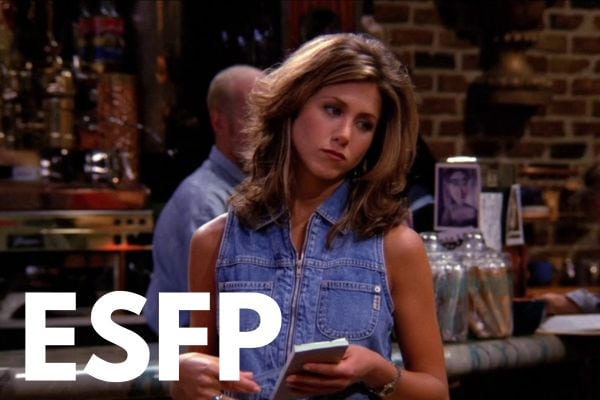 Rachel Green ESFP