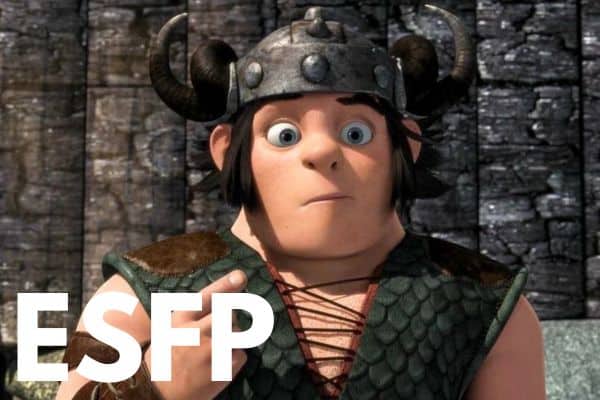 Snotlout from How to Train Your Dragon is an ESFP