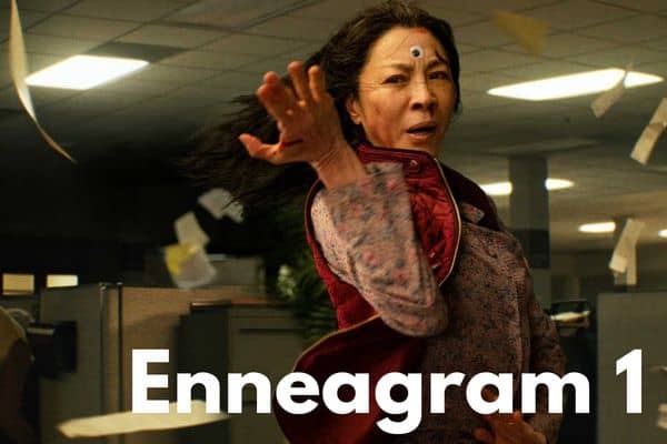 Evelyn Wang from Everything Everywhere All at Once is an Enneagram 1