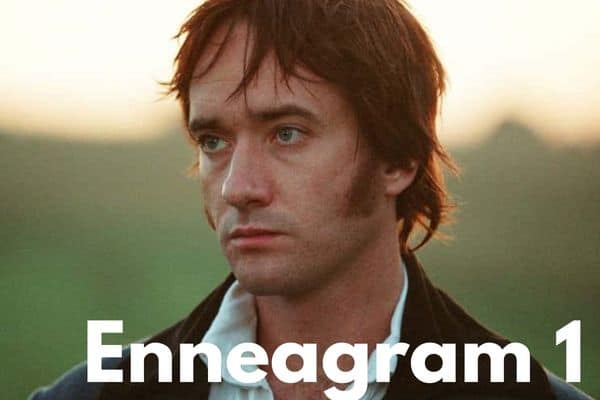 Fitzwilliam Darcy from Pride and Prejudice is an Enneagram 1