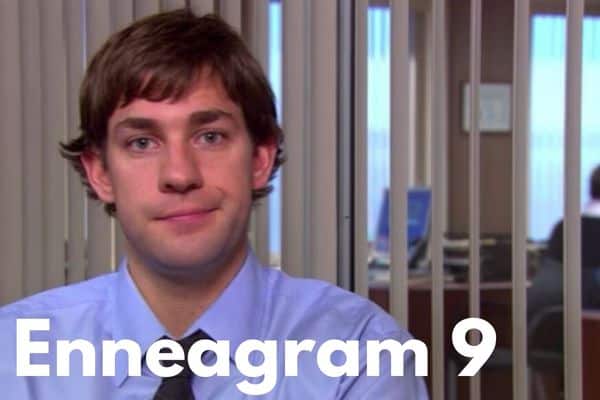 Jim Halpert from The Office is an Enneagram 9