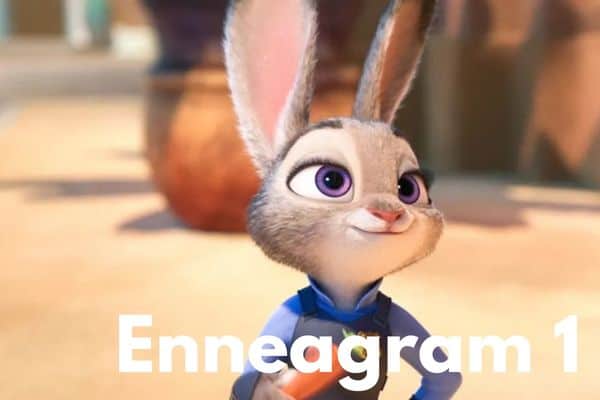 Officer Judy Hopps is an Enneagram 1