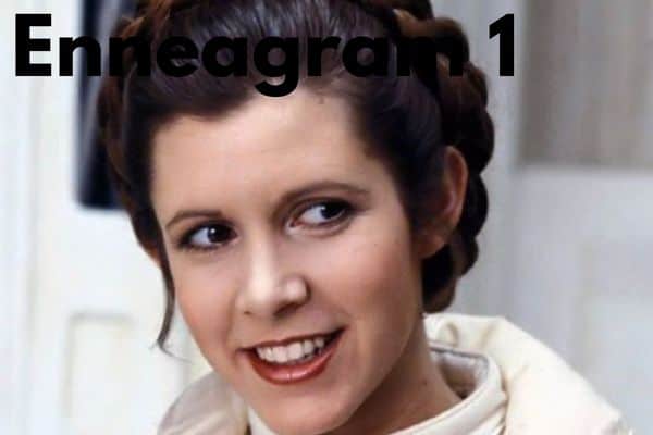 Leia Organa from Star Wars is an Enneagram 1