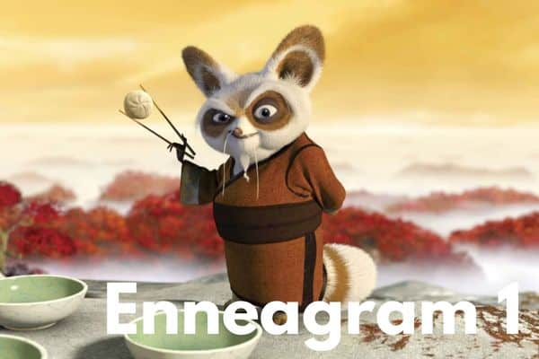 Master Shifu from Kung Fu Panda is an Enneagram 1