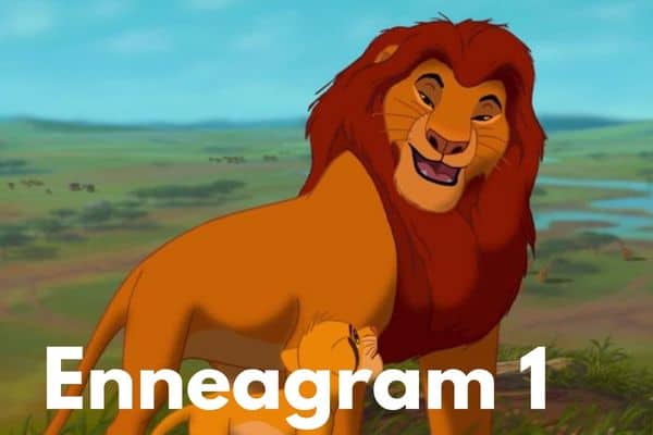 Mufasa from The Lion King is an Enneagram 1