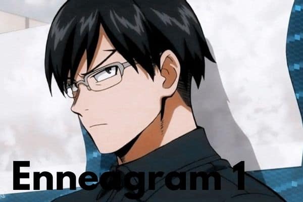 Tenya Iida is an Enneagram 1