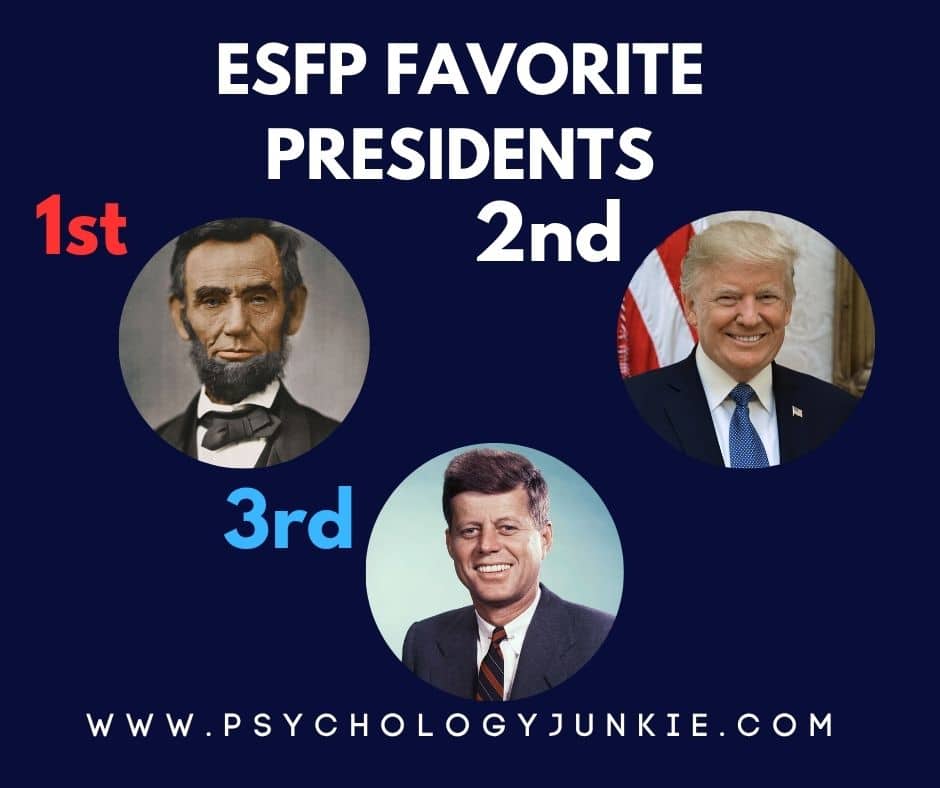 ESFP favorite presidents