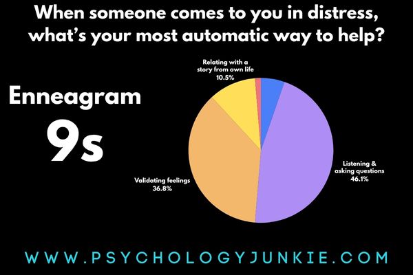 How Enneagram 9s help people