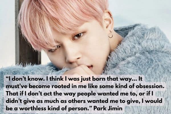 Park Jimin quote
