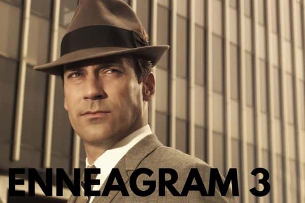 Don Draper from Mad Men is an Enneagram 3