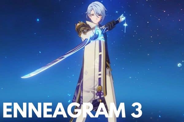 Kamisato Ayato is an Enneagram 3 character